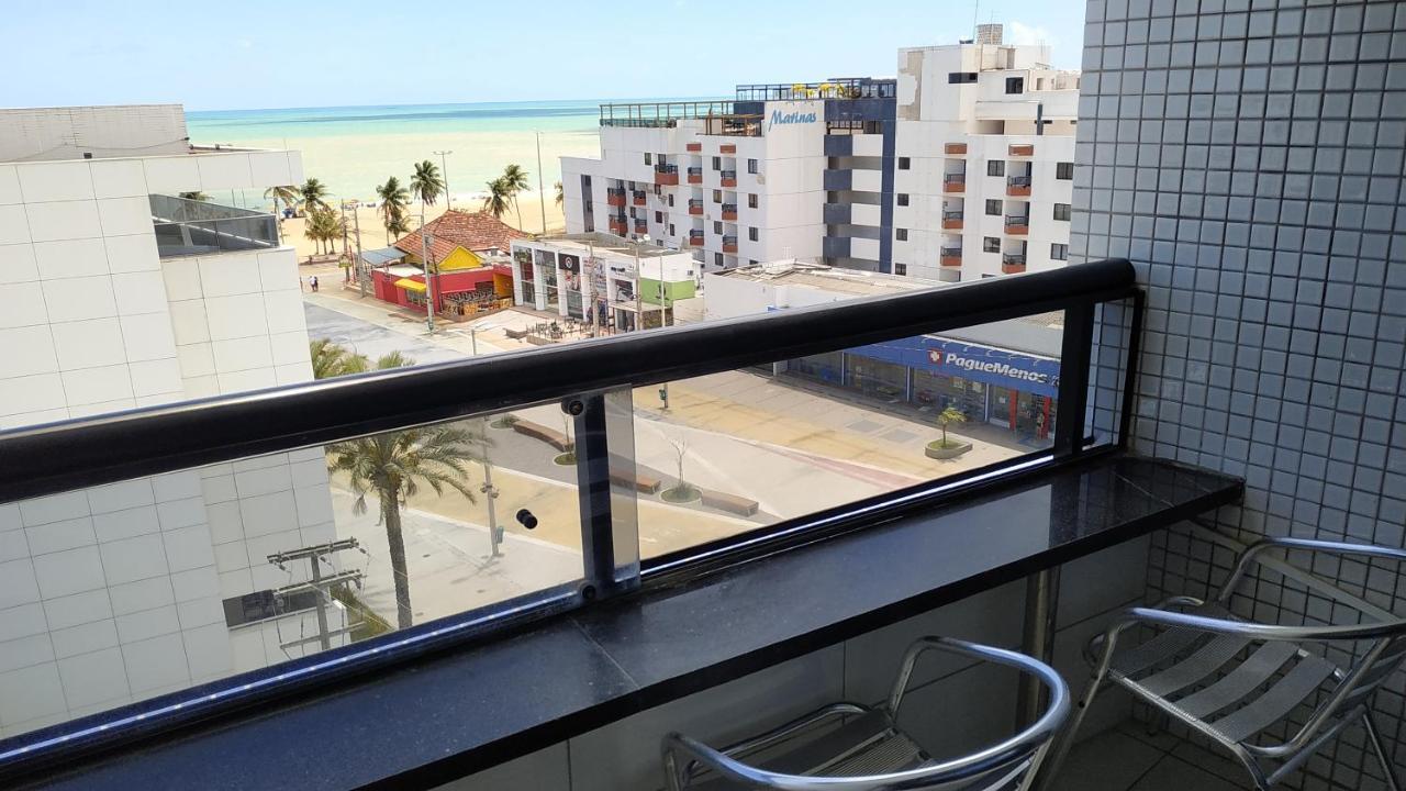 Lindo Flat - Todo Equipado - 100 M Da Praia, Vista Para O Mar - Tambau João Pessoa エクステリア 写真