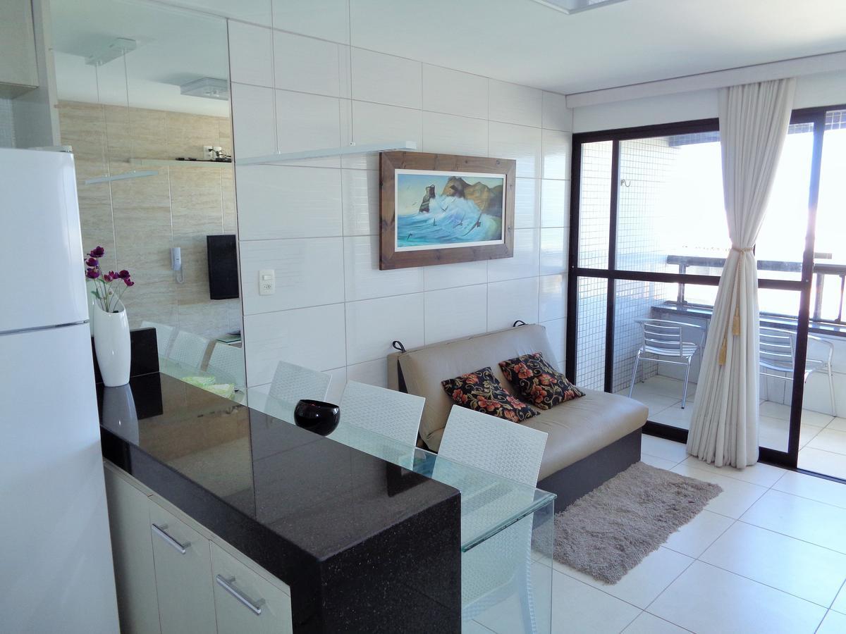 Lindo Flat - Todo Equipado - 100 M Da Praia, Vista Para O Mar - Tambau João Pessoa エクステリア 写真